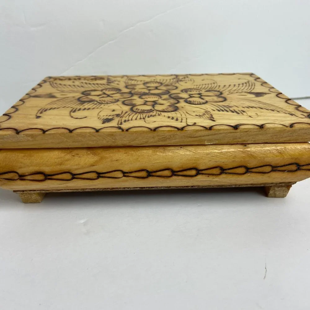 Vintage wooden jewelry